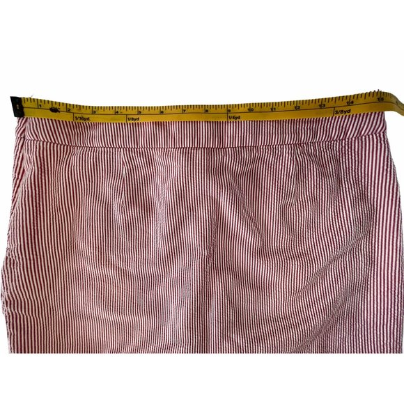 Talbots Outlet | Seersucker Skort | Pink | 8P - Picture 10 of 11